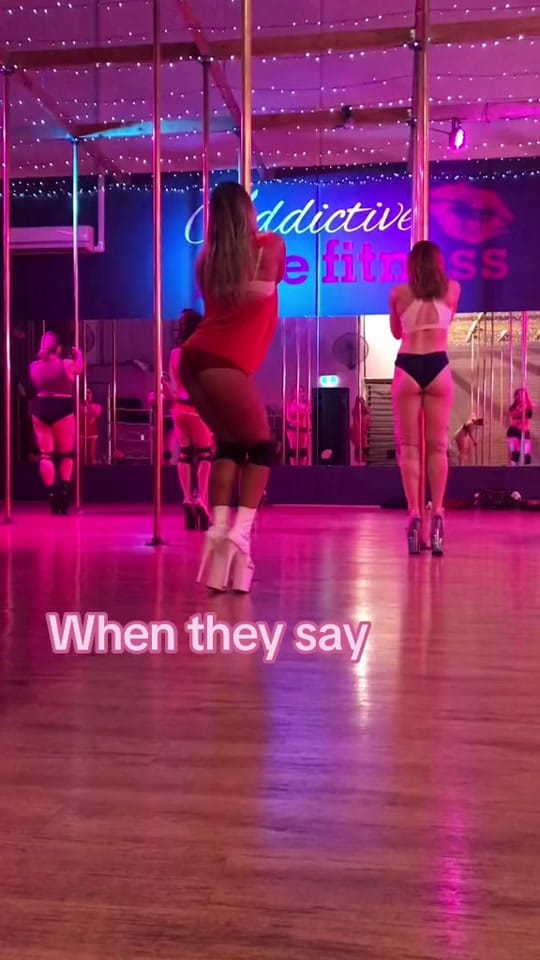 Post 7 by addictivepolefitness on TikTok (video)