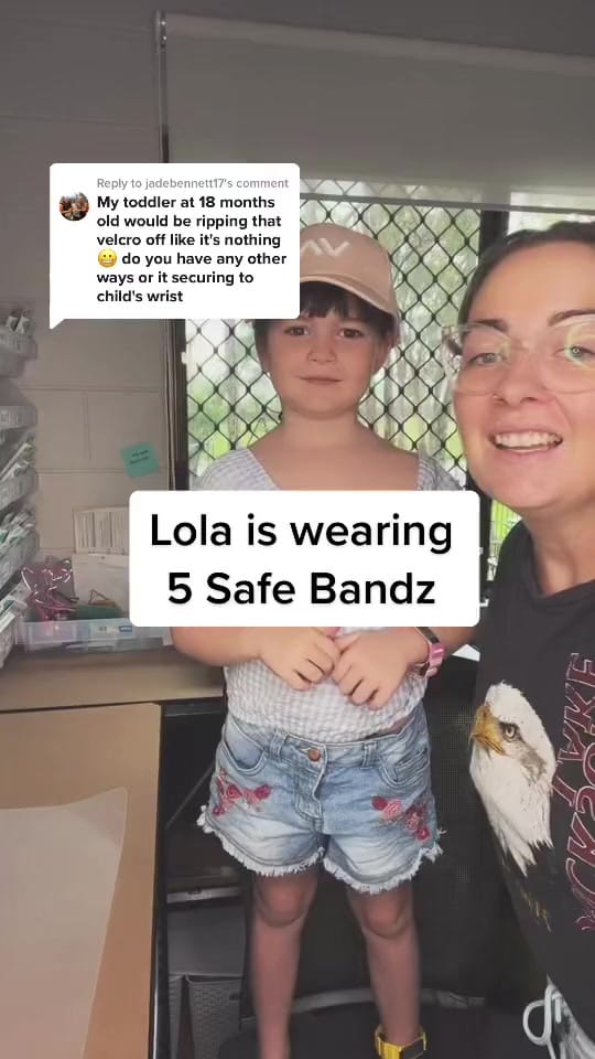 Post 6 by SAFE BANDZ- ID and Medic Bandz on TikTok (video)