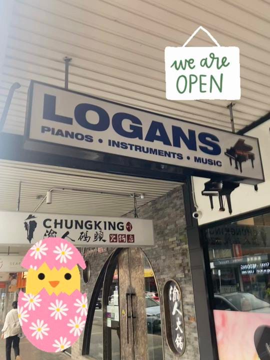 Post 1 by Logan’s Pianos on TikTok (video)