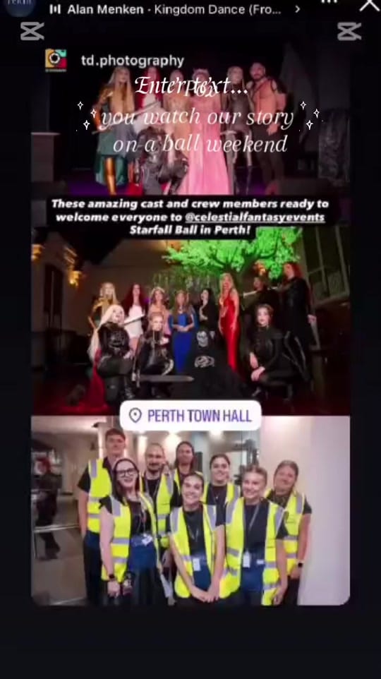 Post 5 by Celestial Fantasy Events on TikTok (video)