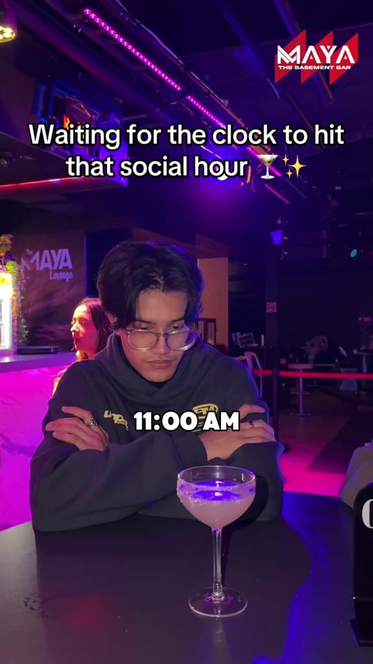 Post 2 by Maya The Basement Bar on TikTok (video)