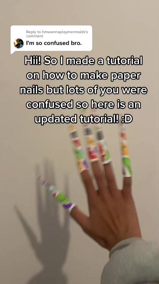 Post 6 by aesthetic.paper.nailz on TikTok (video)