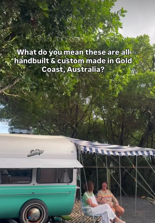 Post 1 by Goldy Caravans on TikTok (video)