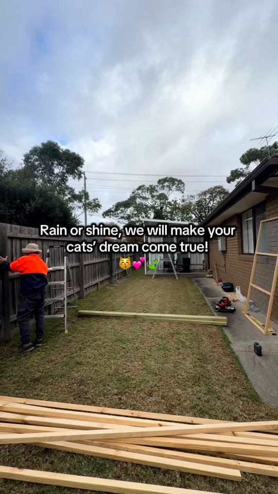 Post 2 by Backyard Catio Builder on TikTok (video)