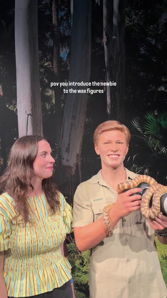 Post 3 by Madame Tussauds Sydney on TikTok (video)