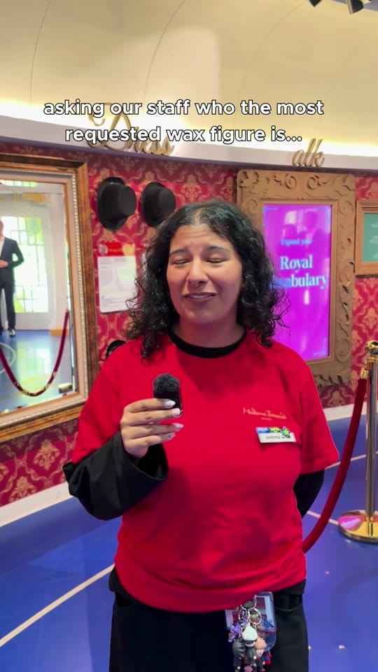 Post 1 by Madame Tussauds Sydney on TikTok (video)