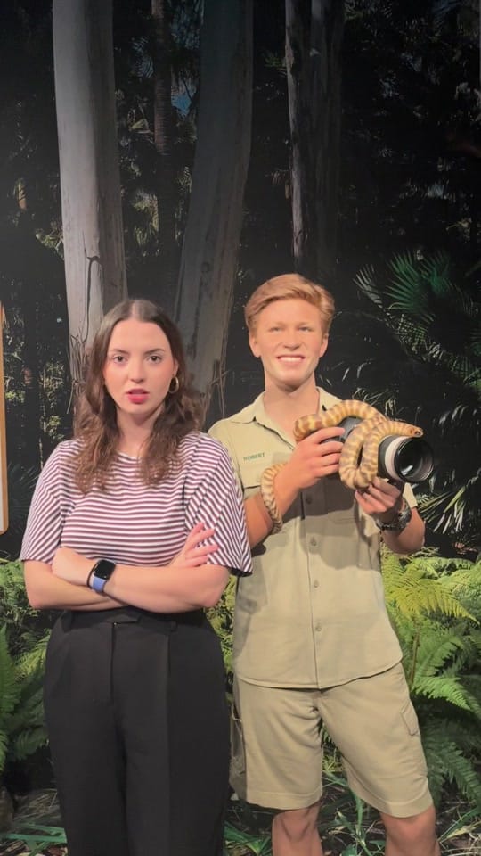 Post 6 by Madame Tussauds Sydney on TikTok (video)