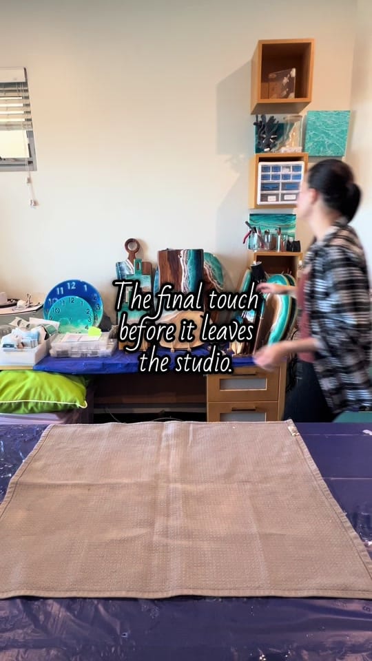 Post 5 by Inkling Resin Art on TikTok (video)