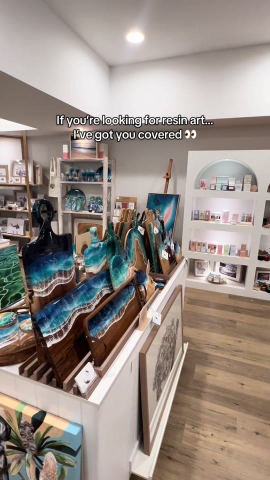 Post 8 by Inkling Resin Art on TikTok (video)