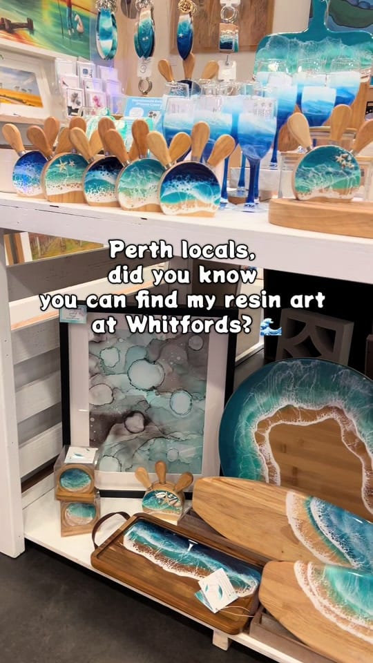 Post 3 by Inkling Resin Art on TikTok (video)