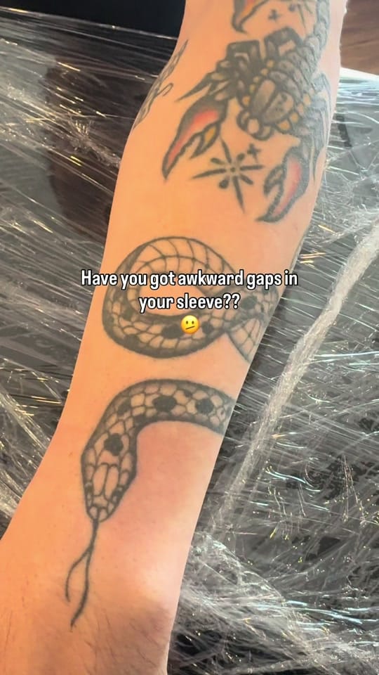 Post 2 by Jason Castagna Tattoo on TikTok (video)