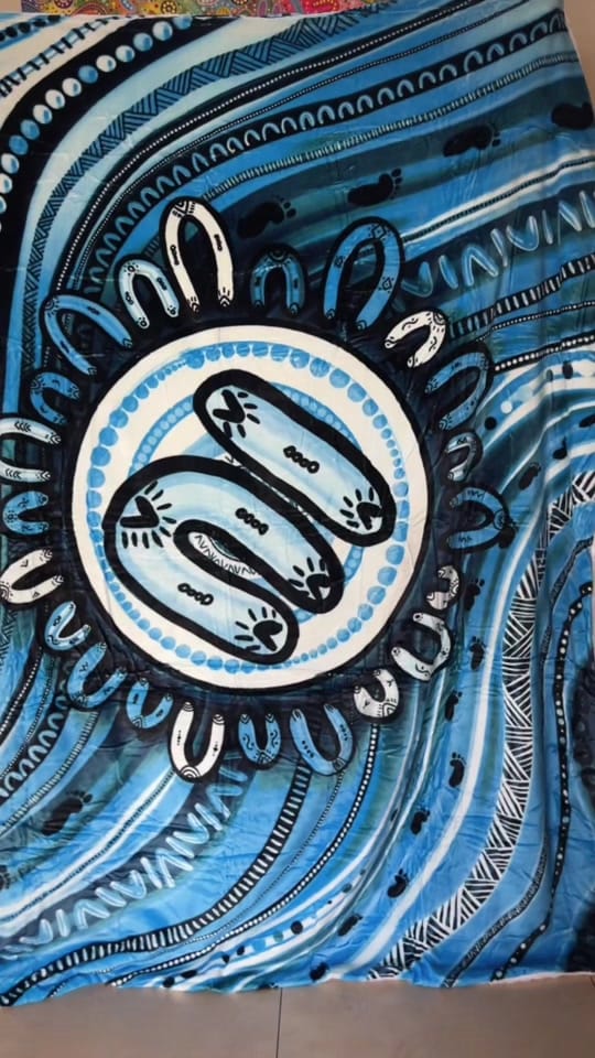 Post 6 by Dani - Ashwin Aboriginal Art on TikTok (video)
