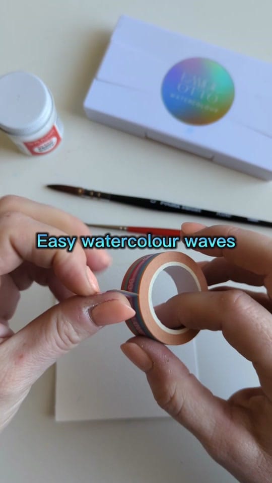 Post 9 by Emilie Otto Watercolours on TikTok (video)
