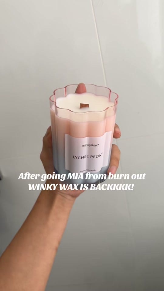 Post 3 by WinkyWax® Candles on TikTok (video)