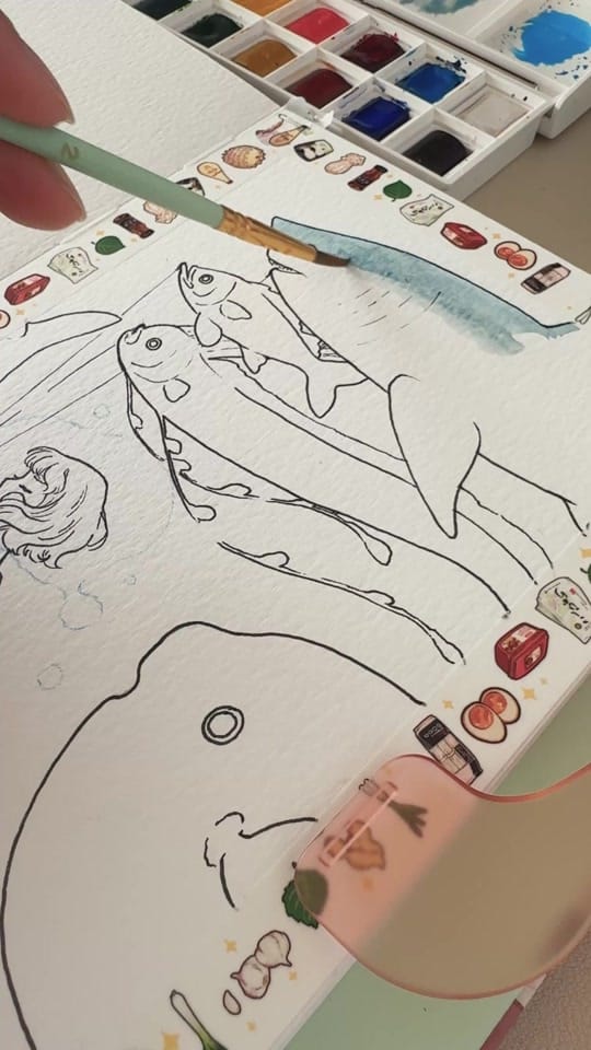 Post 1 by art by anna on TikTok (video)