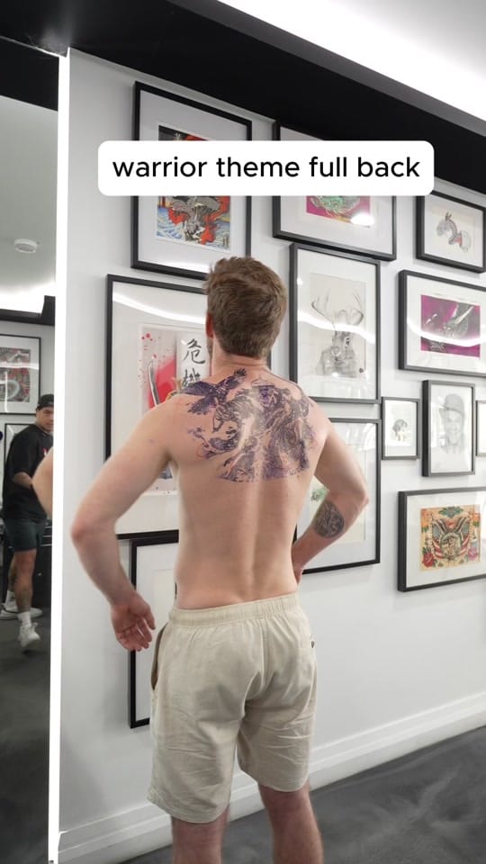 Post 7 by Ray Vom | Sydney tattoo artist on TikTok (video)