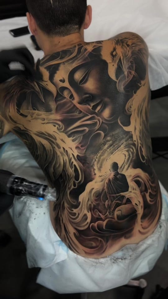 Post 6 by Ray Vom | Sydney tattoo artist on TikTok (video)