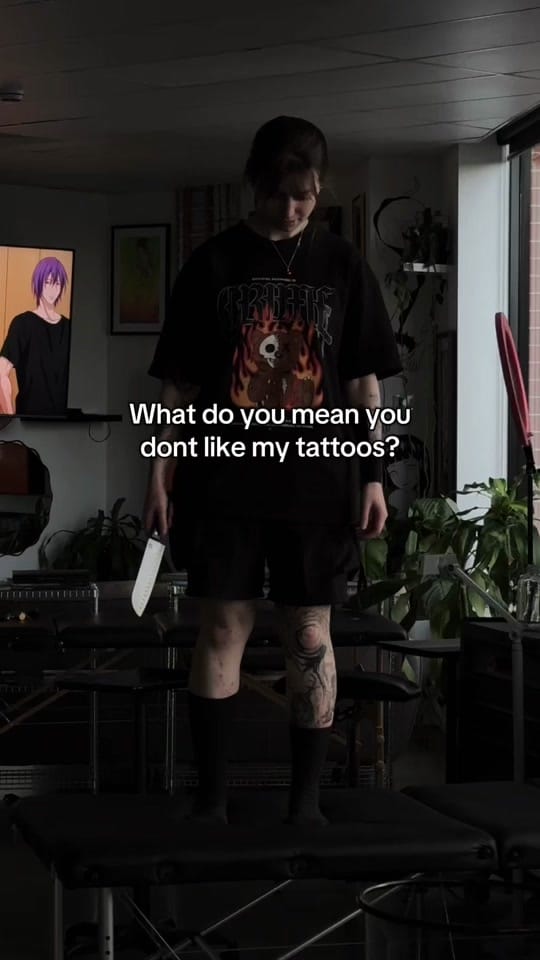 Post 3 by Tattoos of Olive on TikTok (video)
