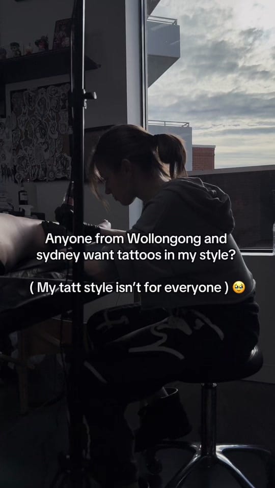 Post 1 by Tattoos of Olive on TikTok (video)
