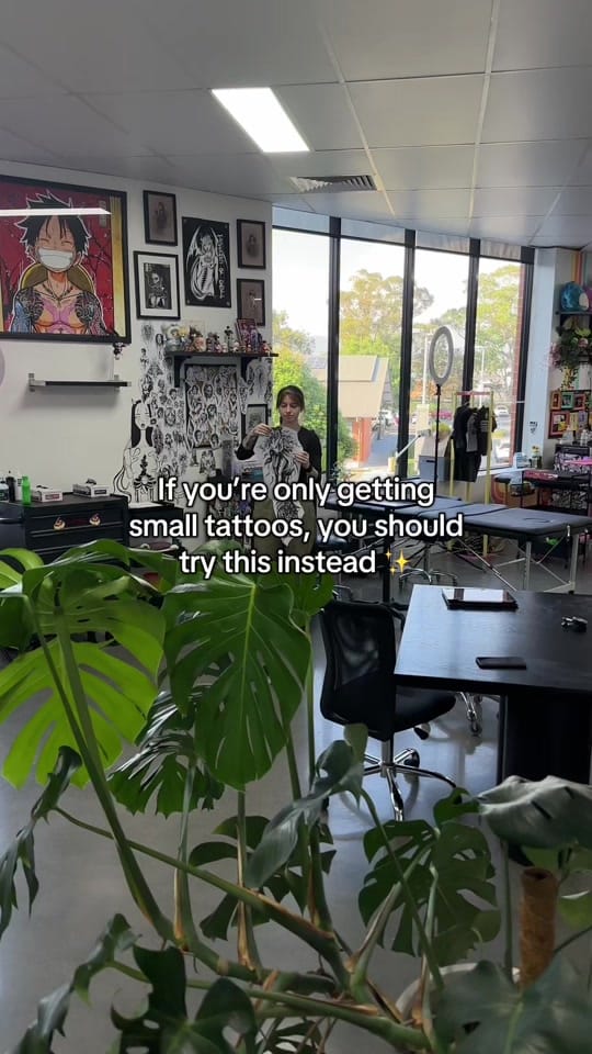 Post 4 by Tattoos of Olive on TikTok (video)