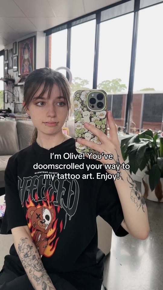 Post 6 by Tattoos of Olive on TikTok (video)