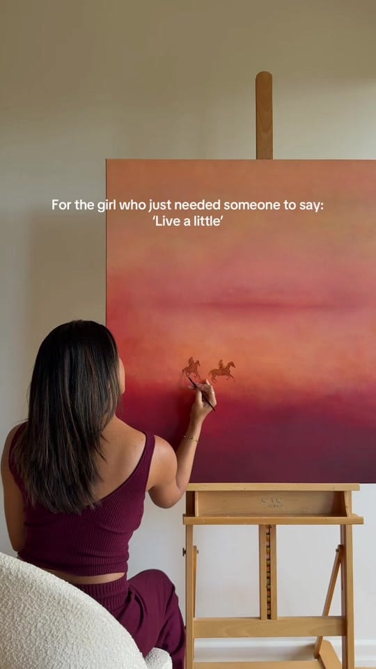 Post 7 by Sathi C • Bookish Artist on TikTok (video)