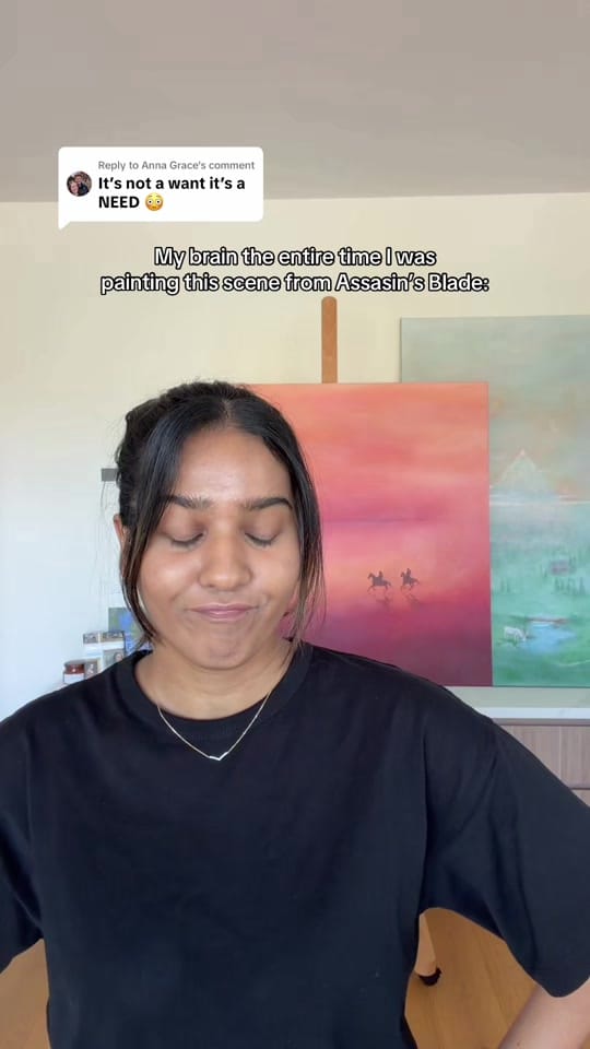 Post 6 by Sathi C • Bookish Artist on TikTok (video)