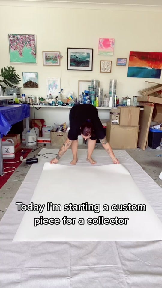 Post 10 by Candice Purcell Art on TikTok (video)
