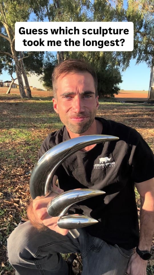 Post 1 by Jordanspriggsculptures on TikTok (video)