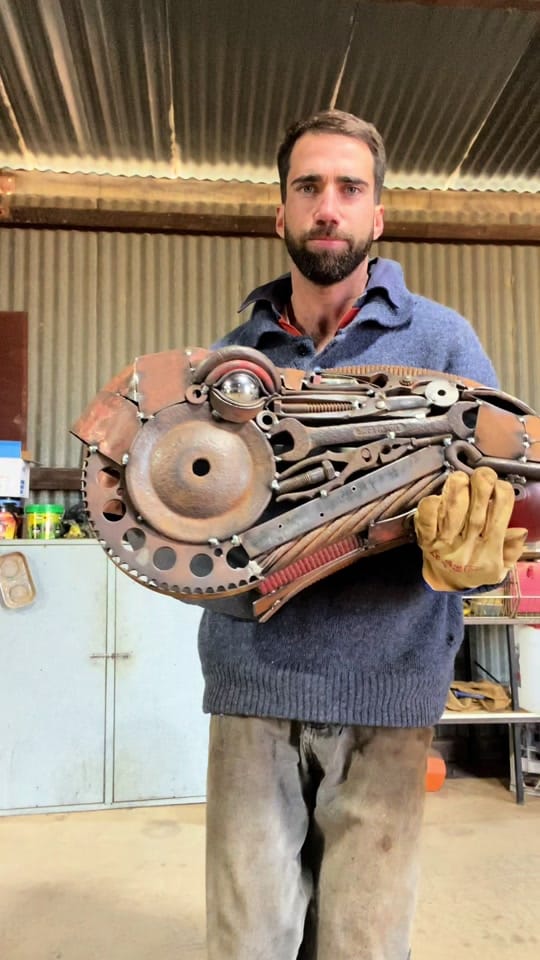 Post 8 by Jordanspriggsculptures on TikTok (video)