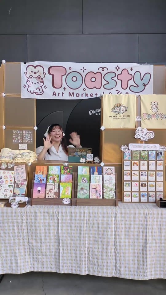 Post 10 by Toasty Art Market on TikTok (video)