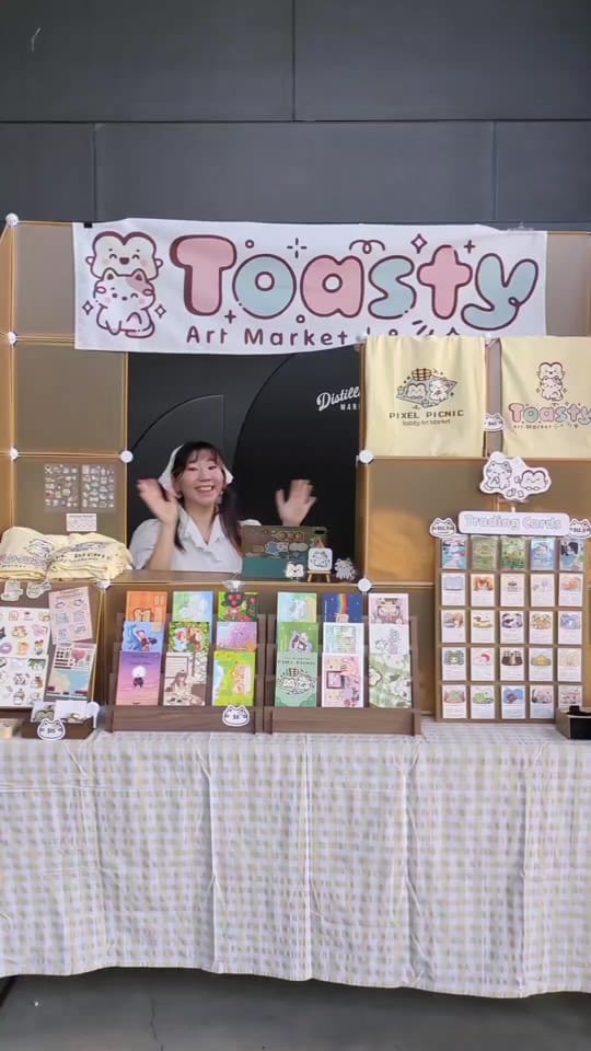 Post 5 by Toasty Art Market on TikTok (video)
