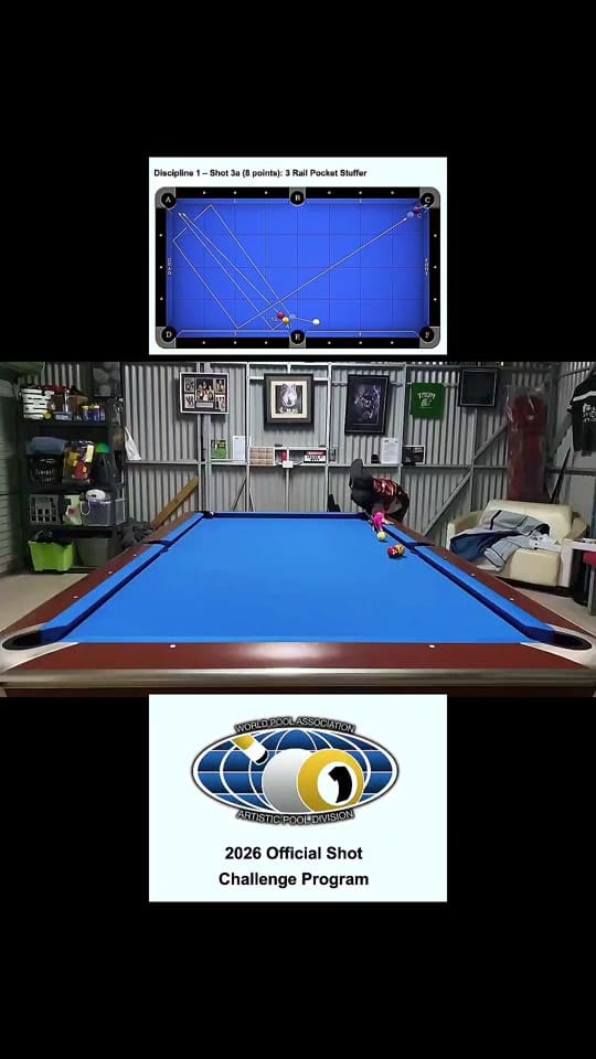 Post 1 by Tasman Trickshots on TikTok (video)