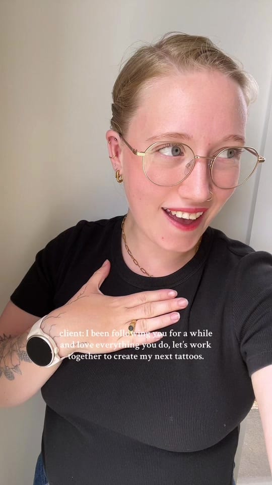 Post 5 by Jennadene | Tattoo Artist on TikTok (video)