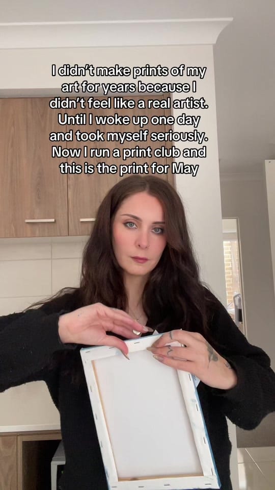 Post 4 by laurenaliceart on TikTok (video)
