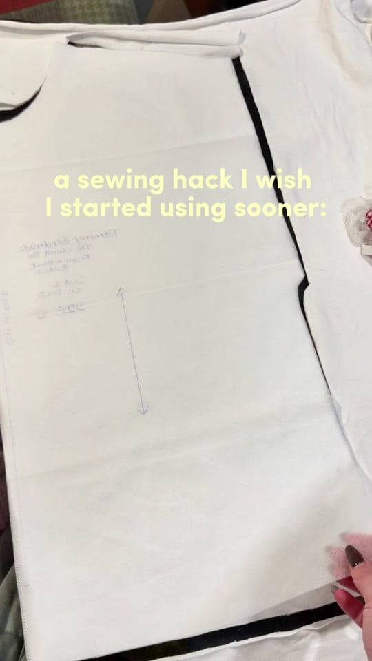 Post 1 by Sew Thrifty Hannah on TikTok (video)