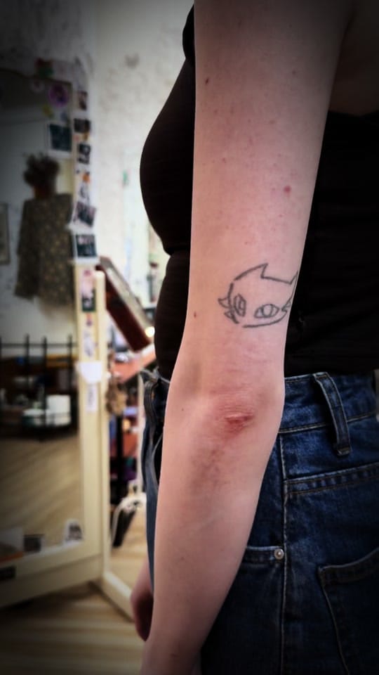 Post 5 by tattoosbychels on TikTok (video)
