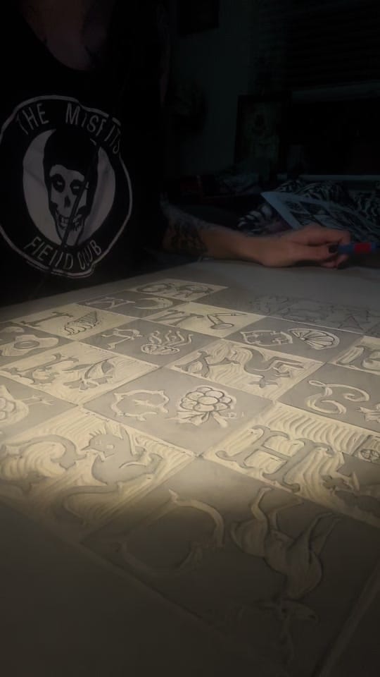 Post 1 by tattoosbychels on TikTok (video)
