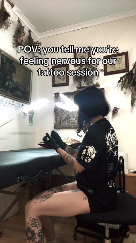 Post 10 by tattoosbychels on TikTok (video)