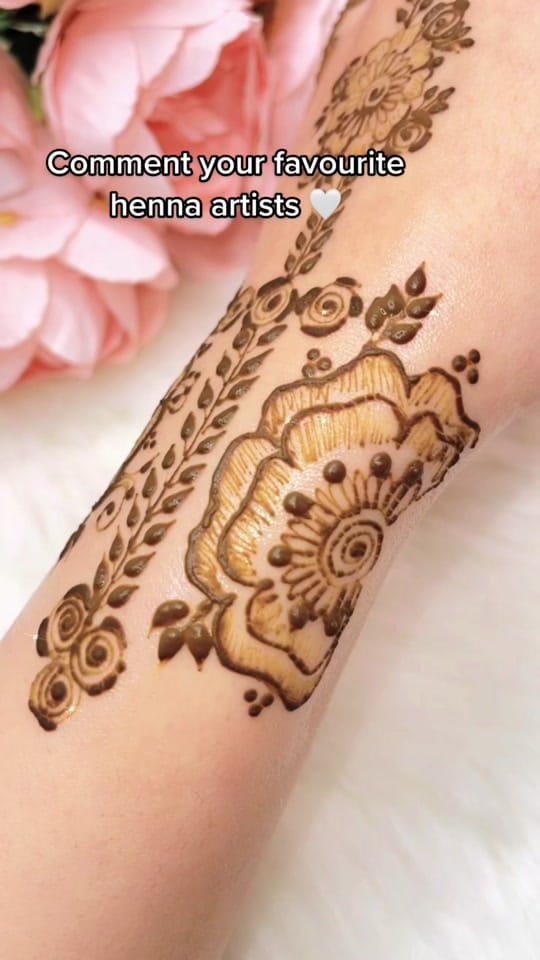 Post 7 by Henna By Imaan on TikTok (video)