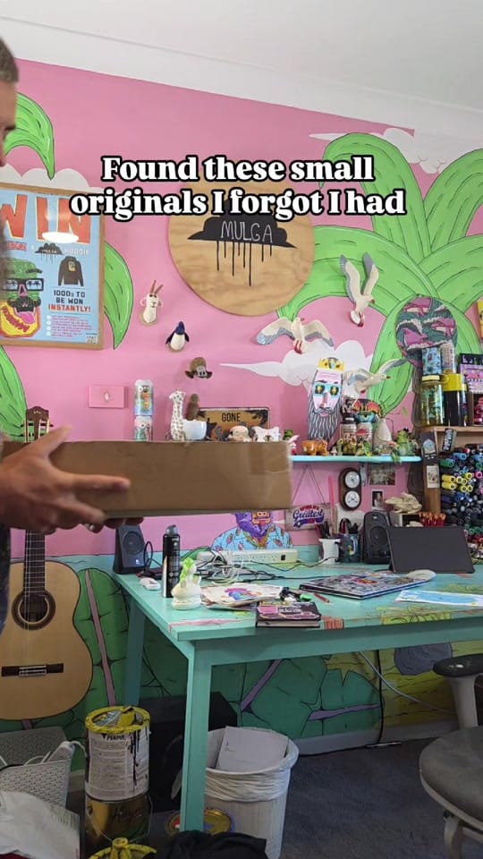Post 6 by MULGA the ARTIST on TikTok (video)