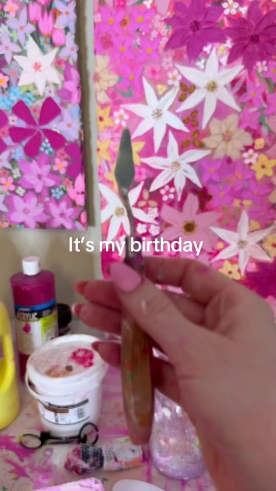 Post 5 by Shannon Berg Artist on TikTok (video)