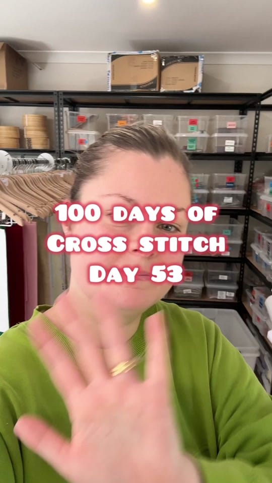 Post 3 by Elise | Spruce Cross Stitch on TikTok (video)