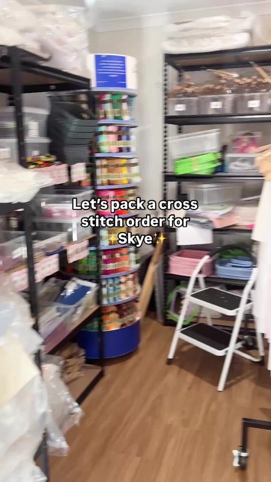 Post 5 by Elise | Spruce Cross Stitch on TikTok (video)