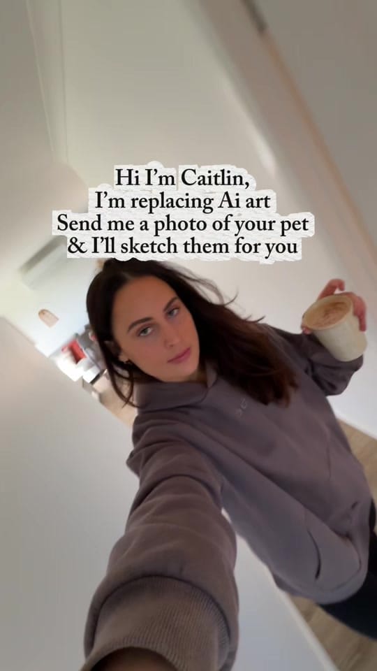 Post 10 by Caitlin Grace Art on TikTok (video)