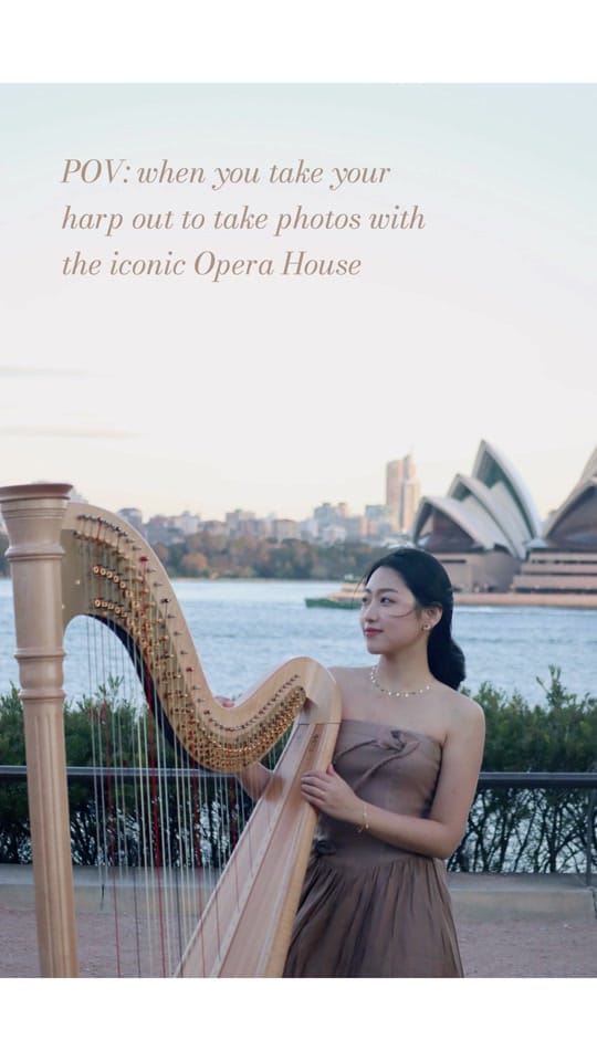 Post 8 by Evelyn Sydney Harpist on TikTok (video)