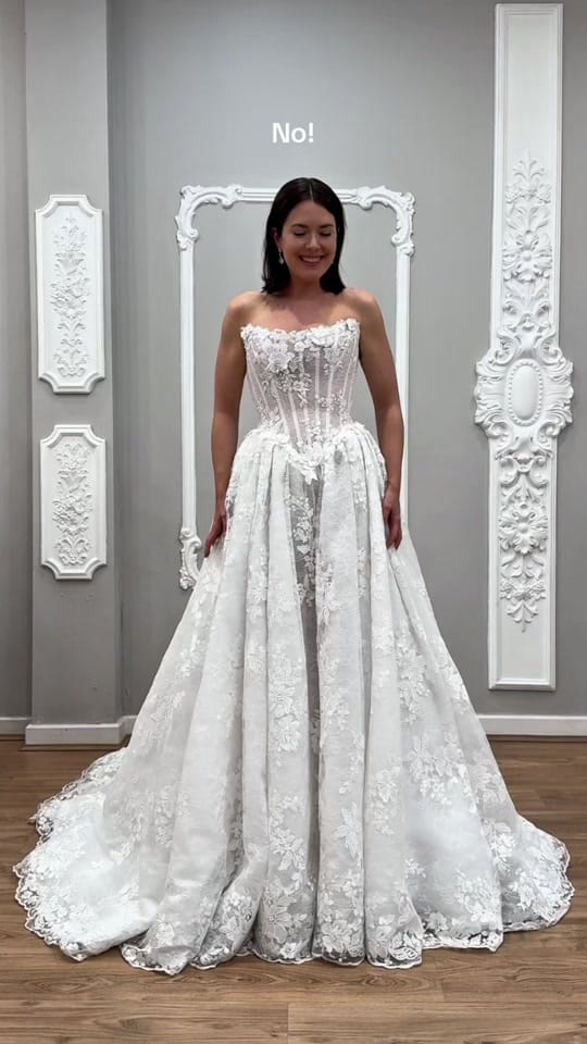 Post 6 by Blanche Bridal on TikTok (video)