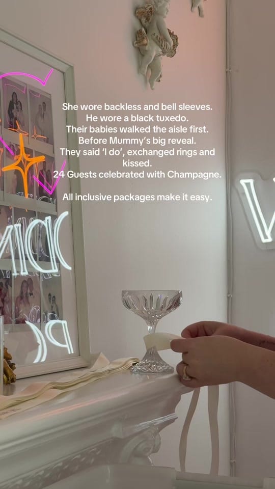 Post 4 by Adelaide Wedding Chapel on TikTok (video)