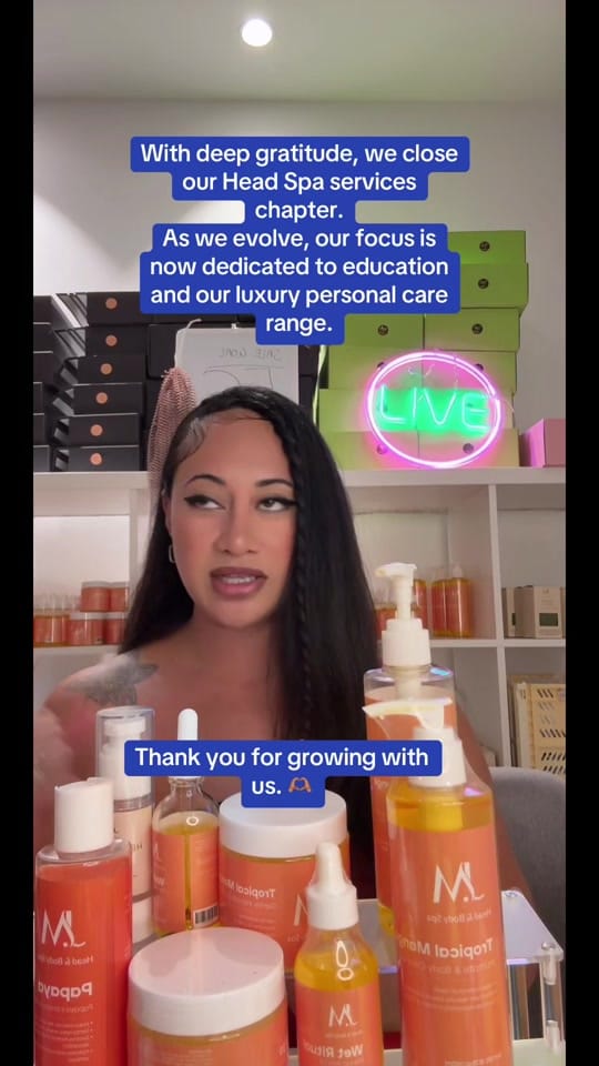 Post 2 by JM Head & Body Spa on TikTok (video)