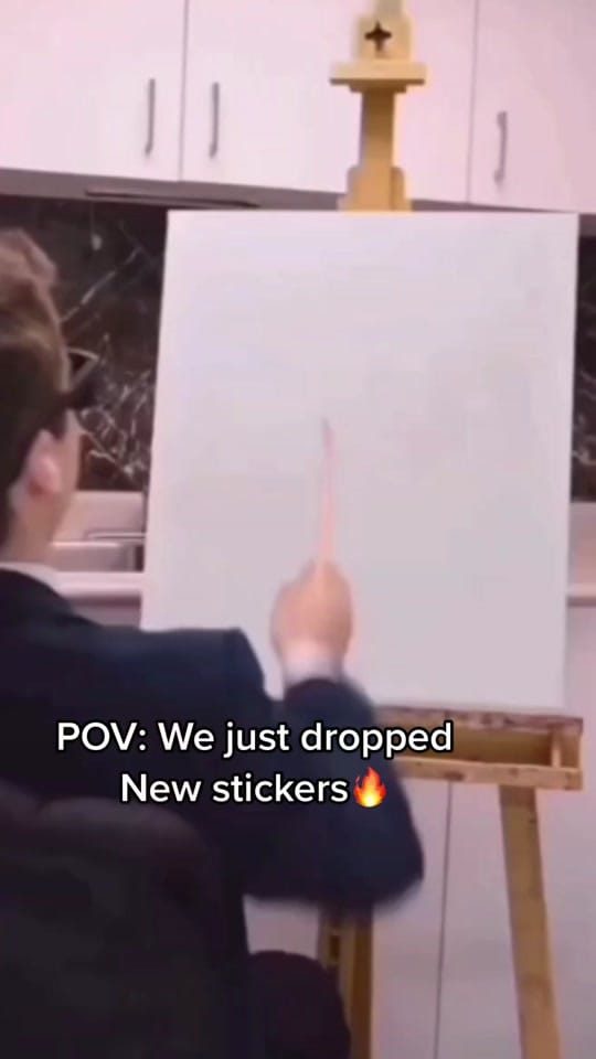 Post 1 by stickermize on TikTok (video)